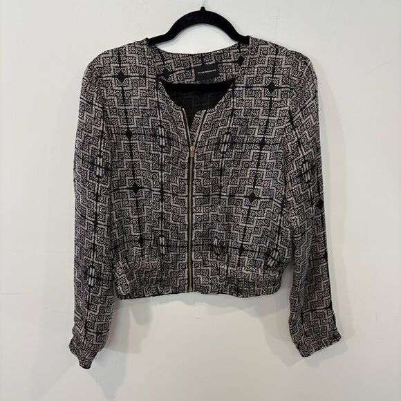 Club Monaco Silk Boomber sz S - Picture 1 of 8